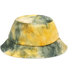 Paul Smith Men's Tie Dye Cord Bucket Hat in Green