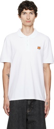 Maison Kitsuné White Fox Head Regular Polo