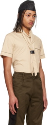 Olly Shinder Beige Ceremony Shirt