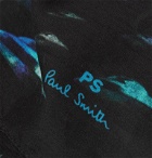 Paul Smith - Printed Cotton Pocket Square - Black