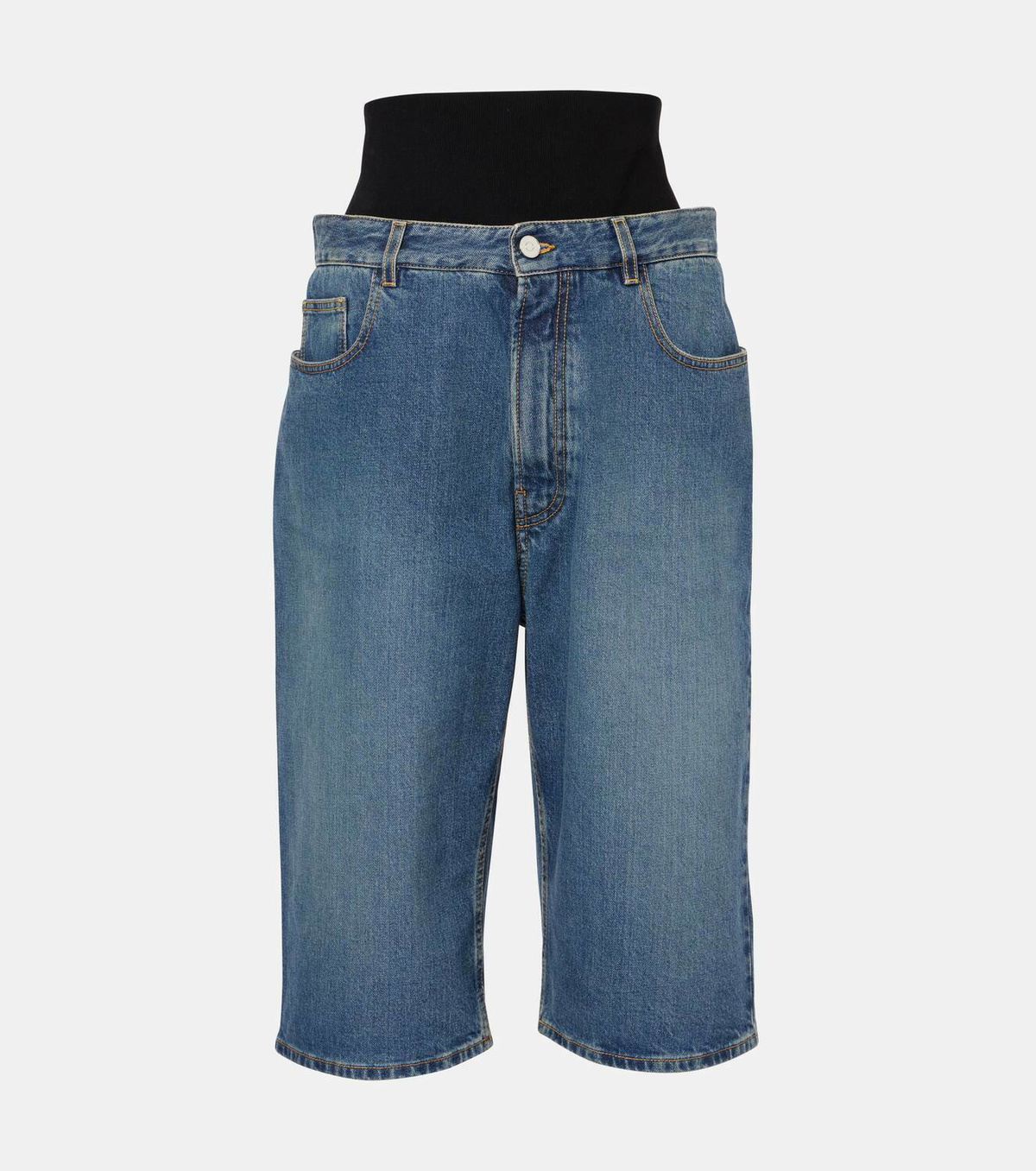 Alaïa Cropped barrel-leg jeans