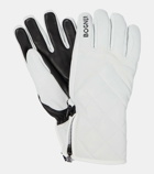 Bogner Dana quilted leather ski gloves