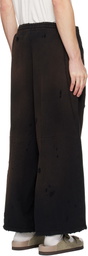 NEEDLES Black Darts H.D. Sweatpants