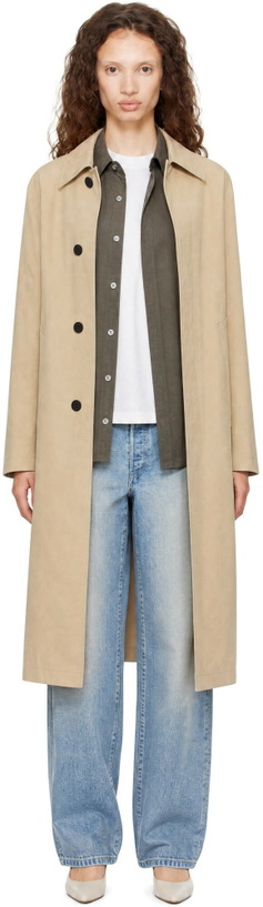 Photo: Dunst Beige Refined Mac Coat