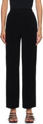 CO Black Elasticized Trousers