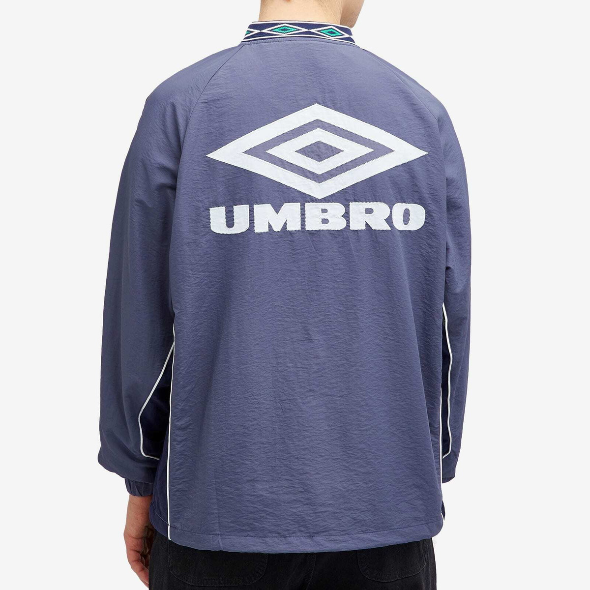 【BUTTER GOODS】Training Pullover - Slate/Navy Butter Goods Men's x Umbro Training Pullover in Slate/Navy