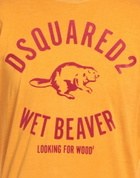 Dsquared2 Mens T-shirt in Orange
