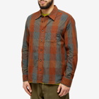 Corridor Men's Electric Stripe Shirt in Multi