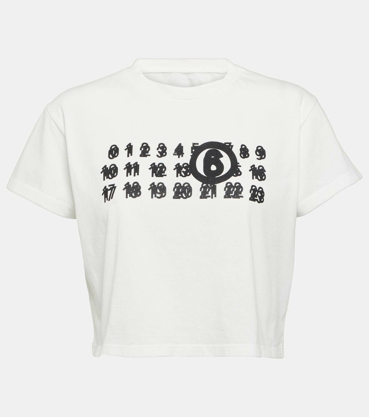 MM6 ロゴt Maison Margiela MM6 M Logo T-Shirt in Black – Oneness Boutique
