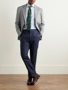 J. Mueser - Waverly Herringbone Linen and Wool-Blend Blazer - Blue