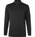 Reigning Champ - Trail DeltaPeak Mesh Half-Zip Top - Black