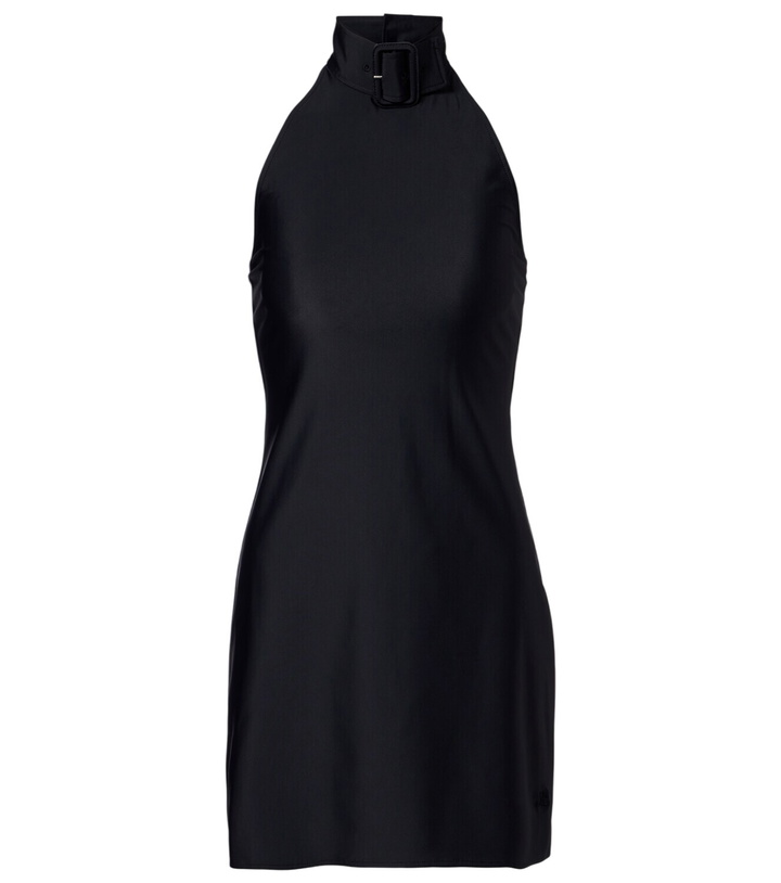 Photo: Courrèges Buckle-detail jersey minidress