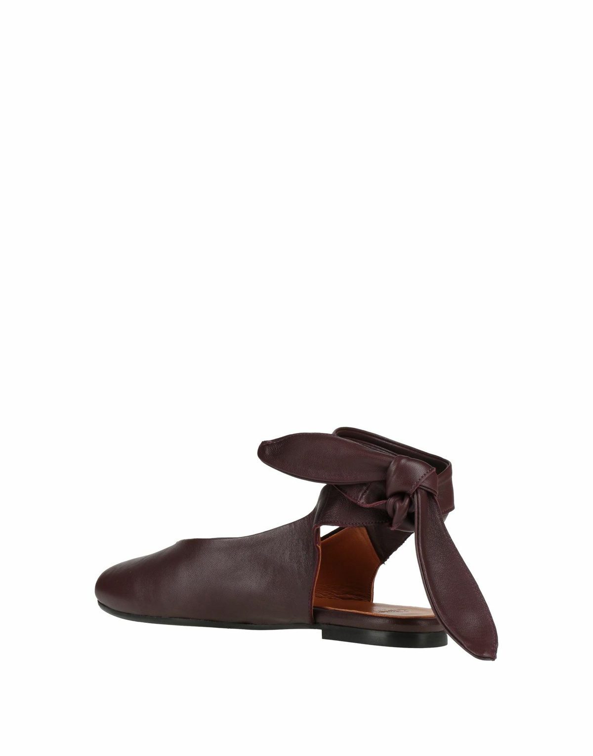 Castañer Womens Ballet flats in Burgundy