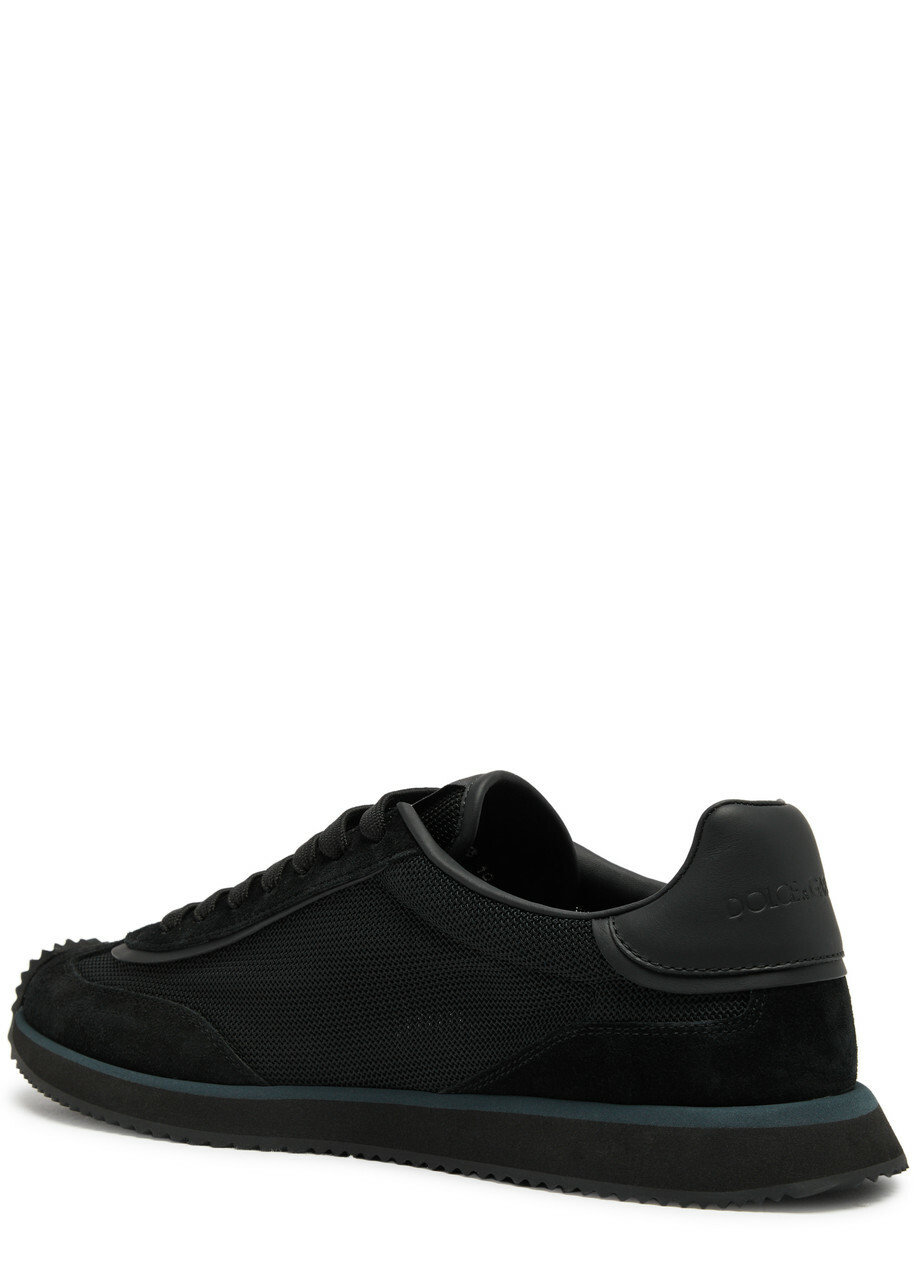 Dolce & Gabbana Runner Panelled Mesh Sneakers Black Dolce Dolce & Gabbana Runner Panelled Mesh Sneakers Black Dolce