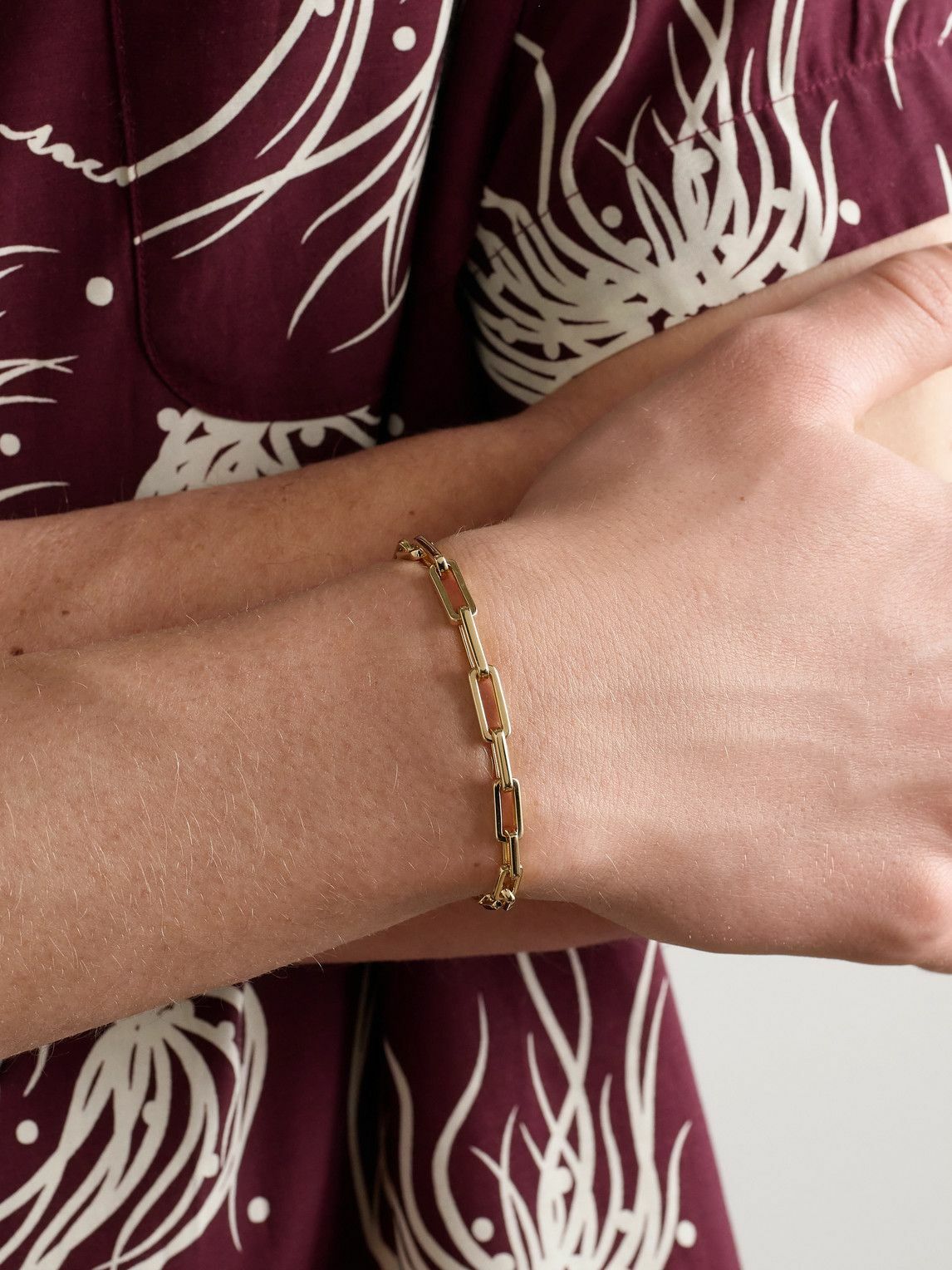 Jacquie Aiche - 14-Karat Gold Chain Bracelet - Gold