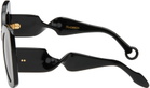 JW Anderson SSENSE Exclusive Black Twister Sunglasses