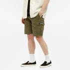 A Bathing Ape Men's 6 Pocket Short in Olive Drab