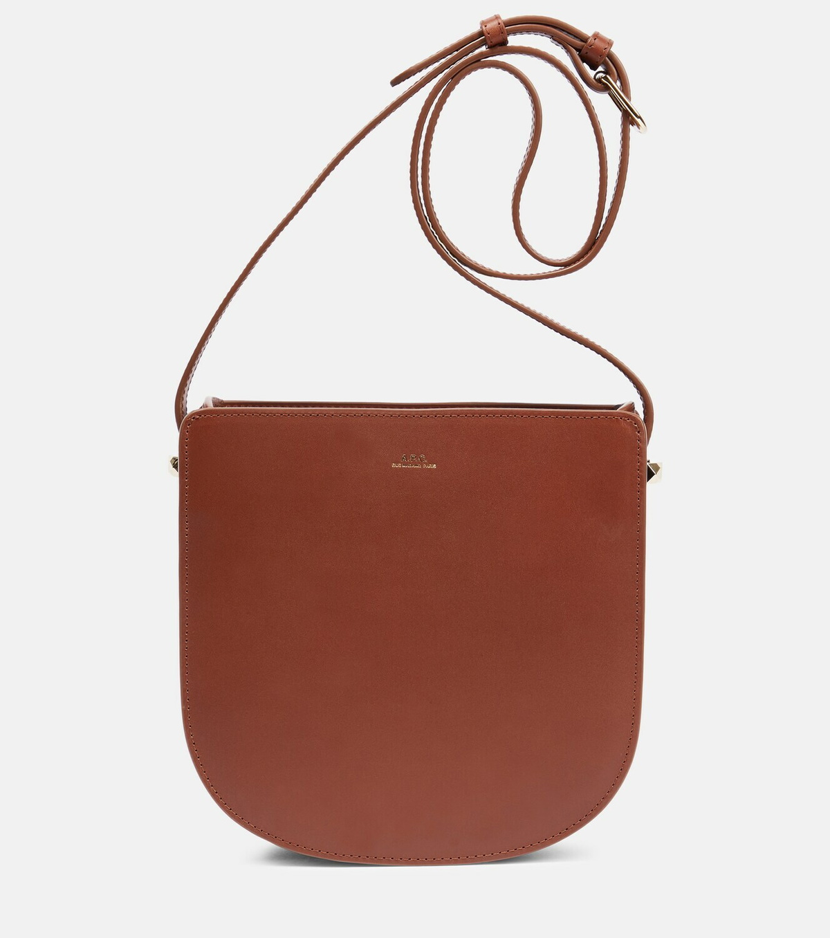 A.P.C. - Genève Medium leather crossbody bag