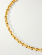 Mikia - Gold-Plated Sterling Silver Sapphire Bracelet - Gold