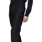 Giorgio Armani Navy Wool Trousers
