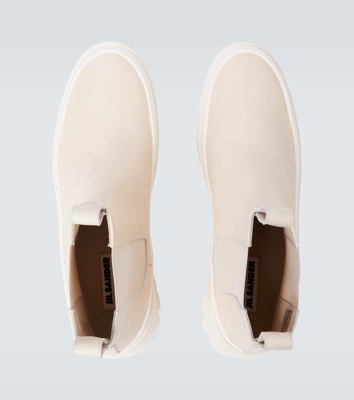 Jil Sander Leather boots with Vibram® platform