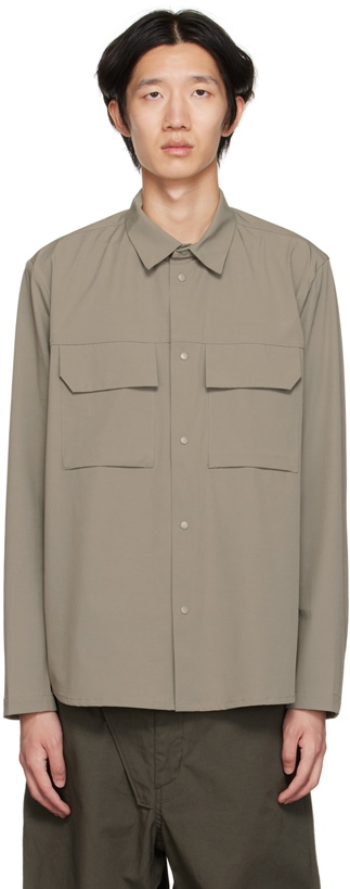 Photo: Norse Projects Khaki Jens Travel Light Shirt