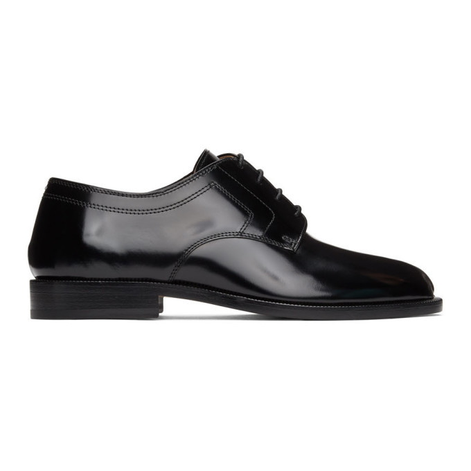 Photo: Maison Margiela Black Tabi Derbys