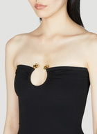 Bottega Veneta Knot Ring Stretch Nylon Swimsuit