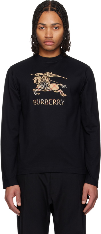 Photo: Burberry Black EKD Long Sleeve T-shirt