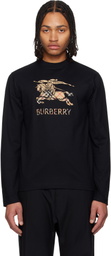 Burberry Black EKD Long Sleeve T-shirt