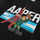 AAPE Men's R Tower T-Shirt in Black