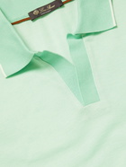 Loro Piana - Cotton Polo Shirt - Green