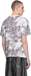 Carne Bollente White & Gray 'In The Grass' T-Shirt