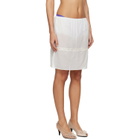 Fruity Booty White Lace Trim Bloomer Midi Skirt