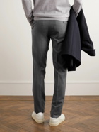 Incotex - Slim-Fit Wool Trousers - Gray