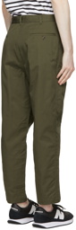 Comme des Garçons Homme Khaki Cotton Chino Trousers