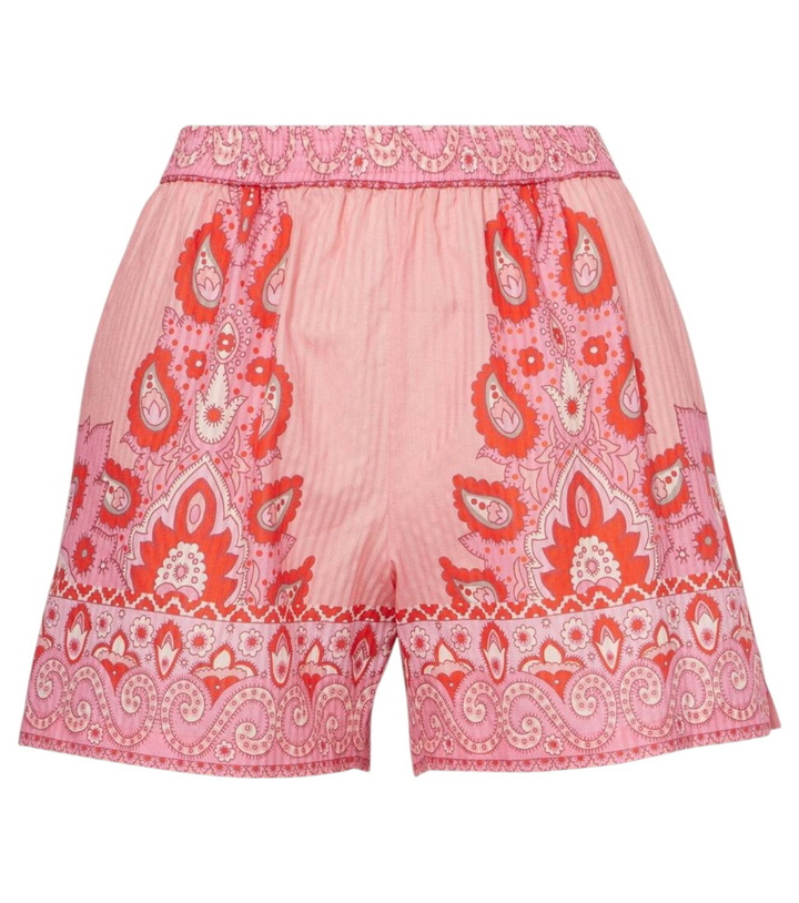 Photo: Etro Paisley cotton and silk shorts