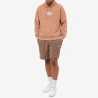 Air Jordan Men's Washed Fleece Popover Hoody in Mineral Clay