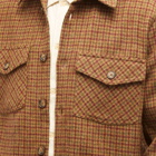 Portuguese Flannel Men's Valle Overshirt in Forest