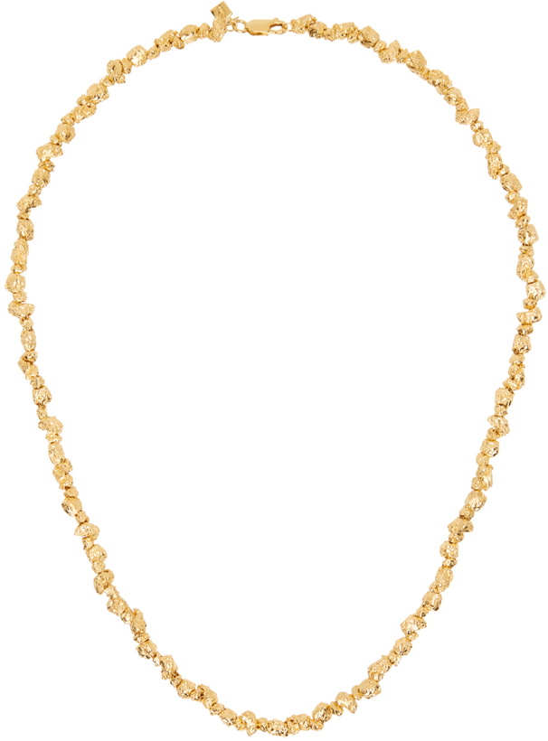 Photo: Veneda Carter SSENSE Exclusive Gold VC005 Signature Necklace