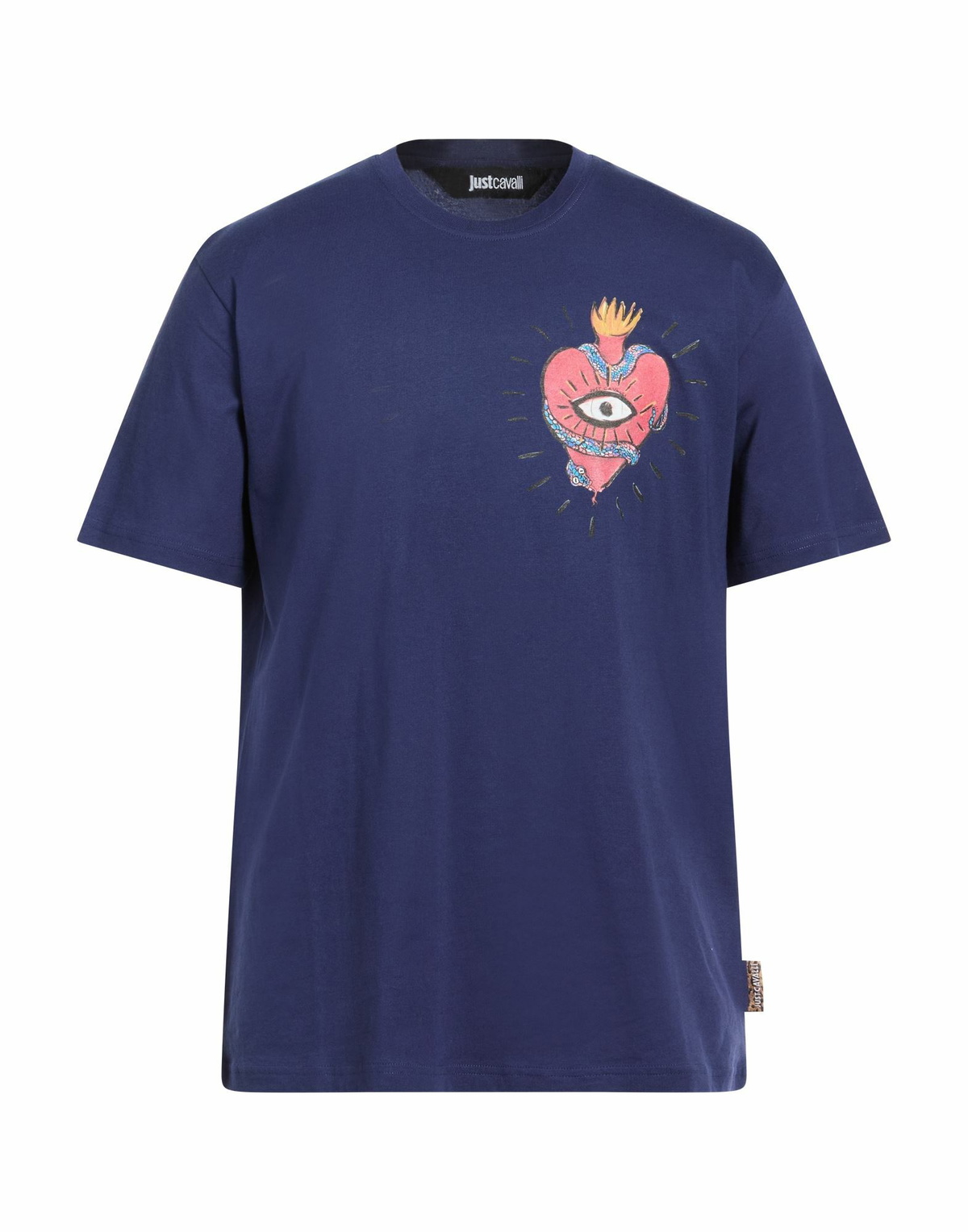 Just Cavalli Mens T-shirt in Blue
