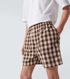 Bode Gilbert Check shorts