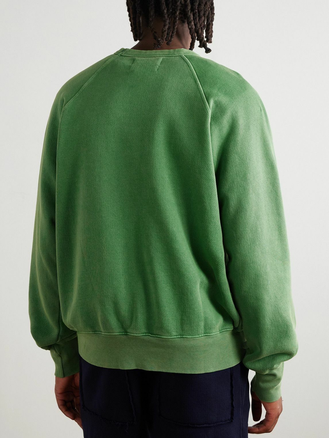Les Tien - Cotton-Jersey Sweatshirt - Green