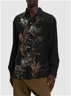 ETRO - Floral Print Silk Bowling Shirt