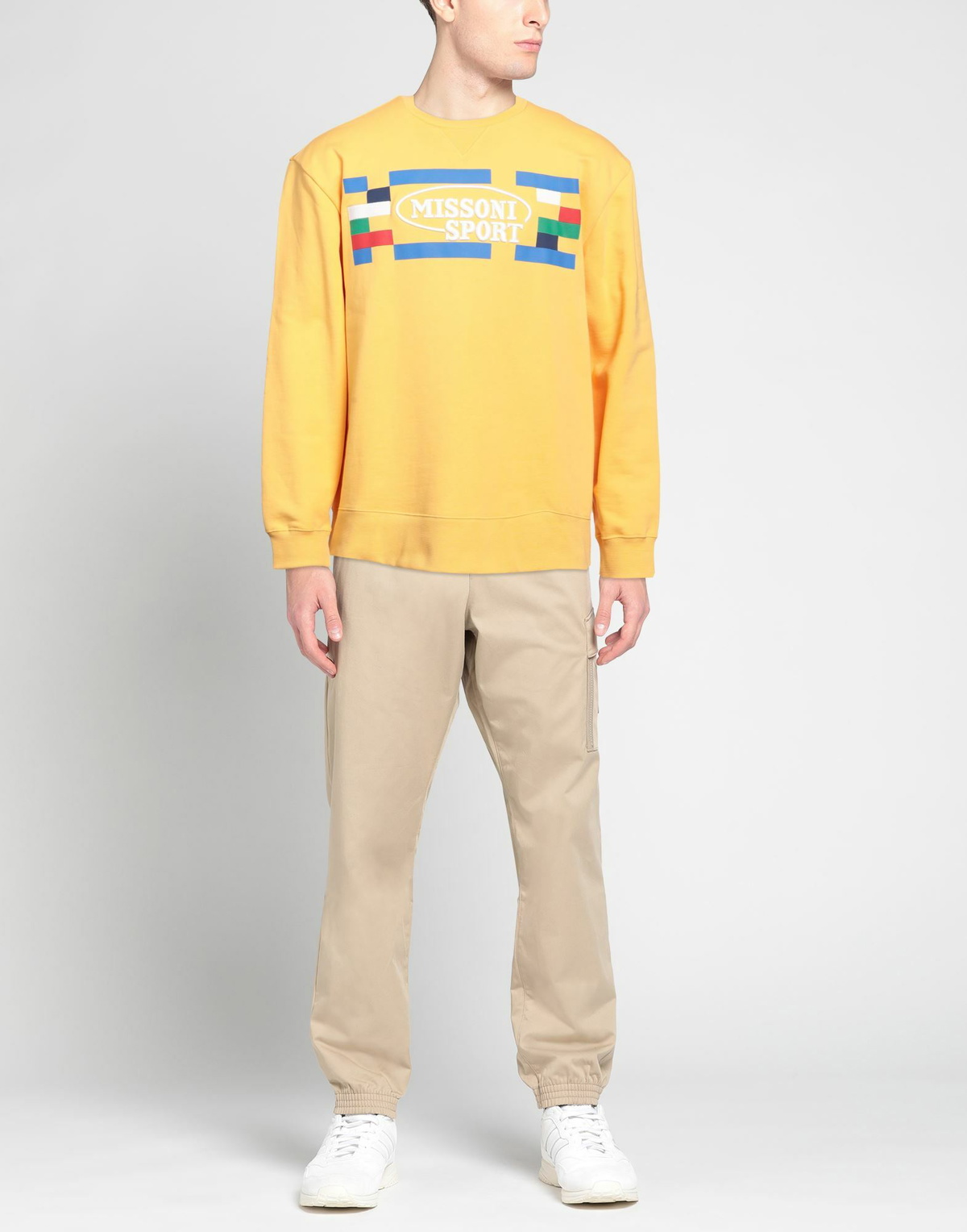 Missoni Mens Sweatshirt in Mandarin
