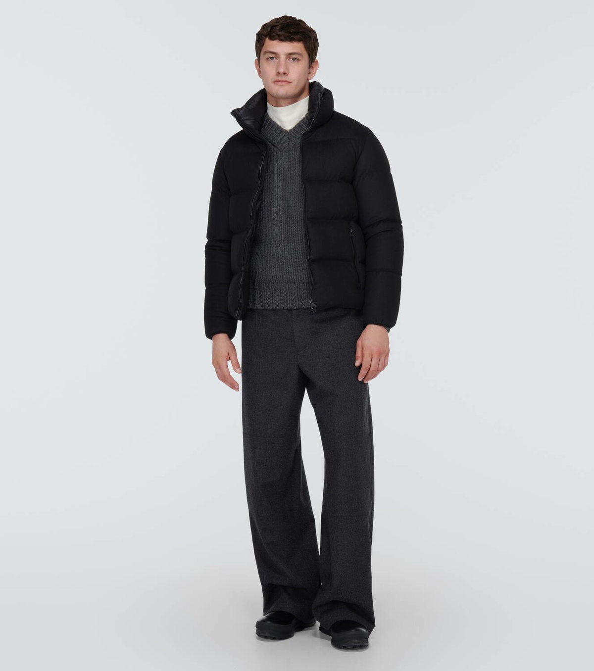 Herno Silk and cashmere down jacket Herno