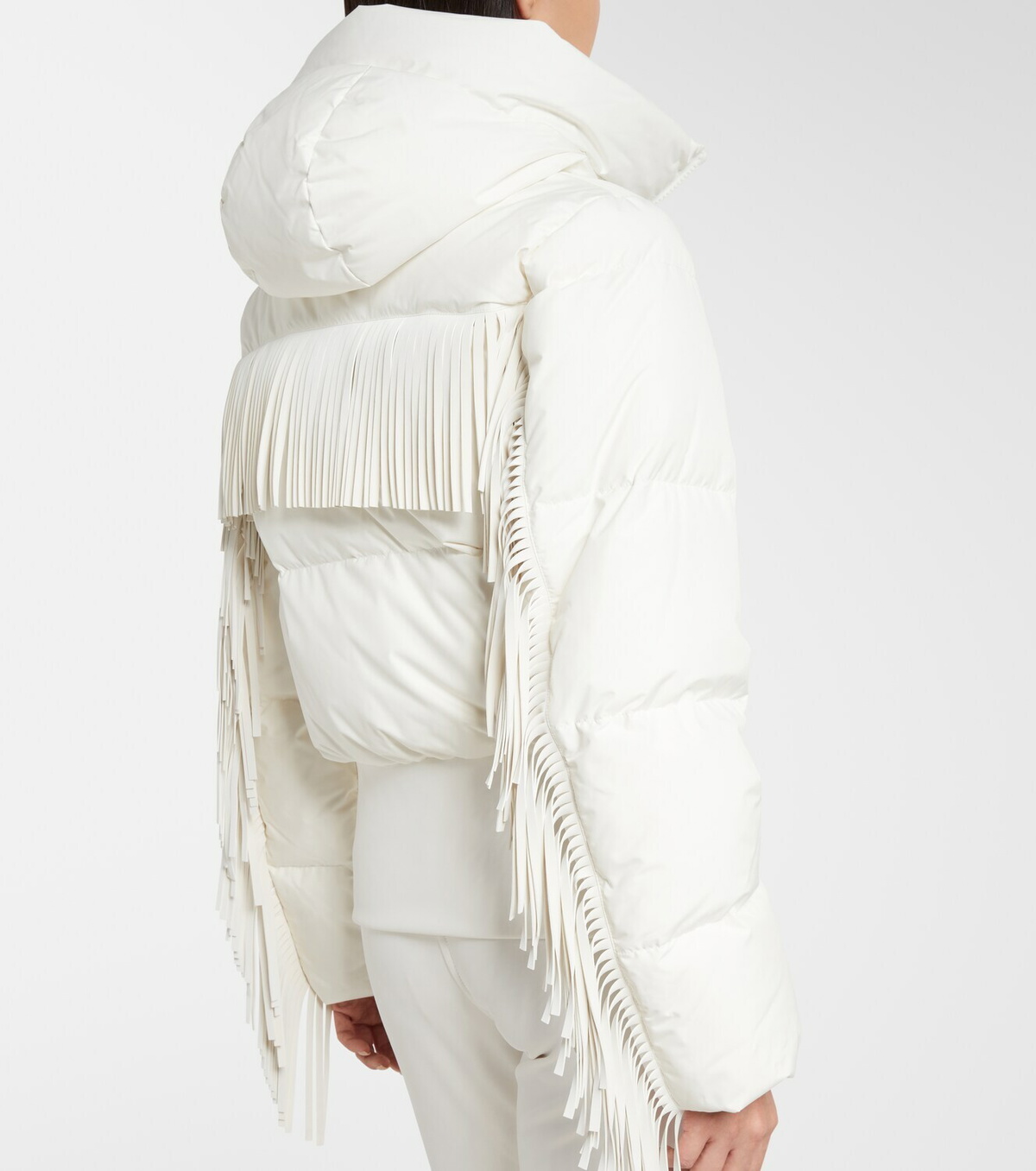 Goldbergh Marna fringed down ski jacket