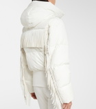 Goldbergh Marna fringed down ski jacket