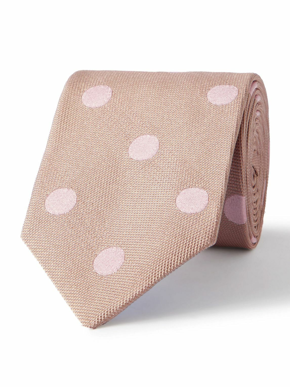Richard James - 8cm Polka-Dot Silk Tie