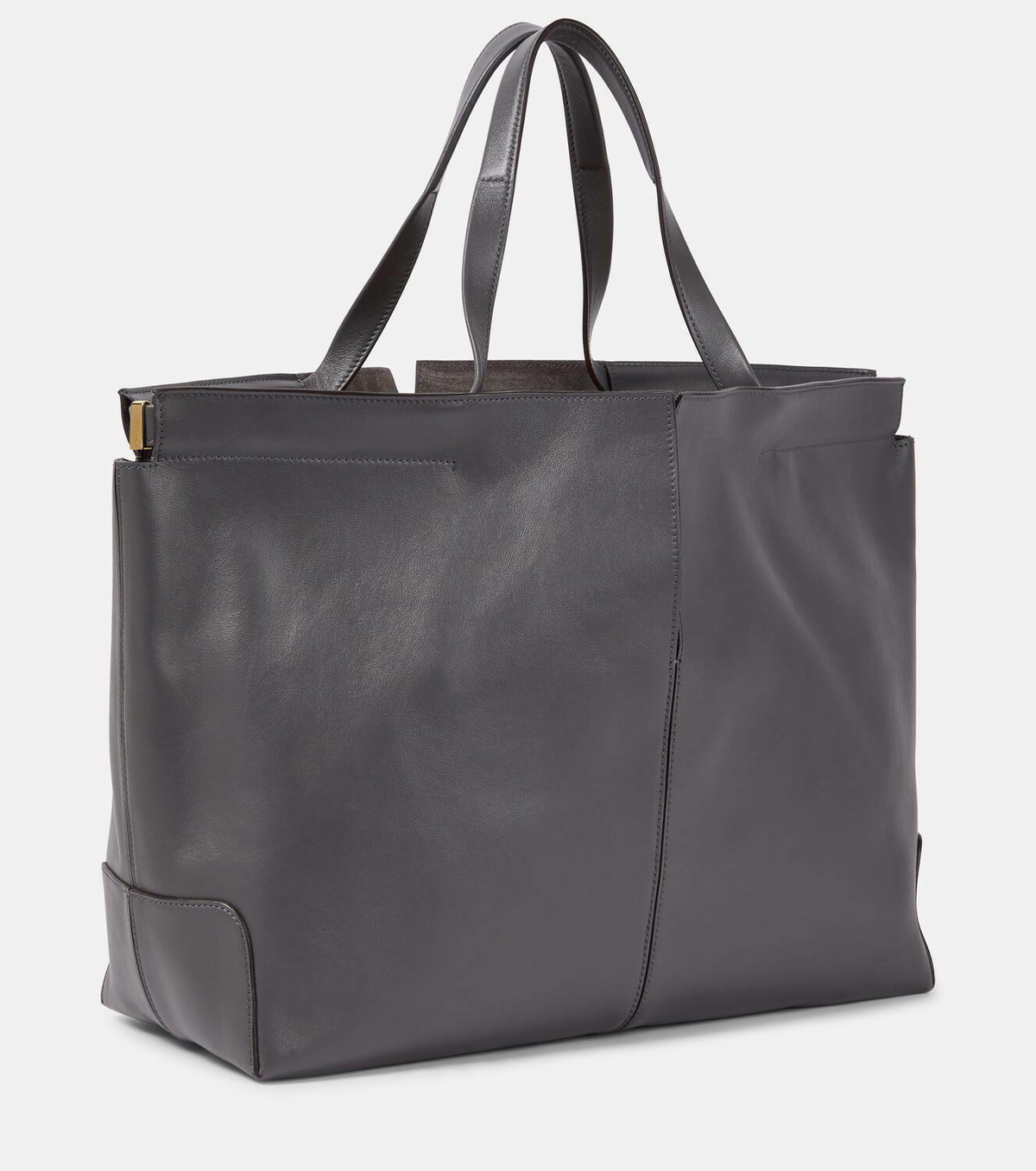 TOD'S 正規品/送料関税込み DI FOLIO Medium BAG Woman BROWN Tod's Di Bag Folio in Leather Medium
